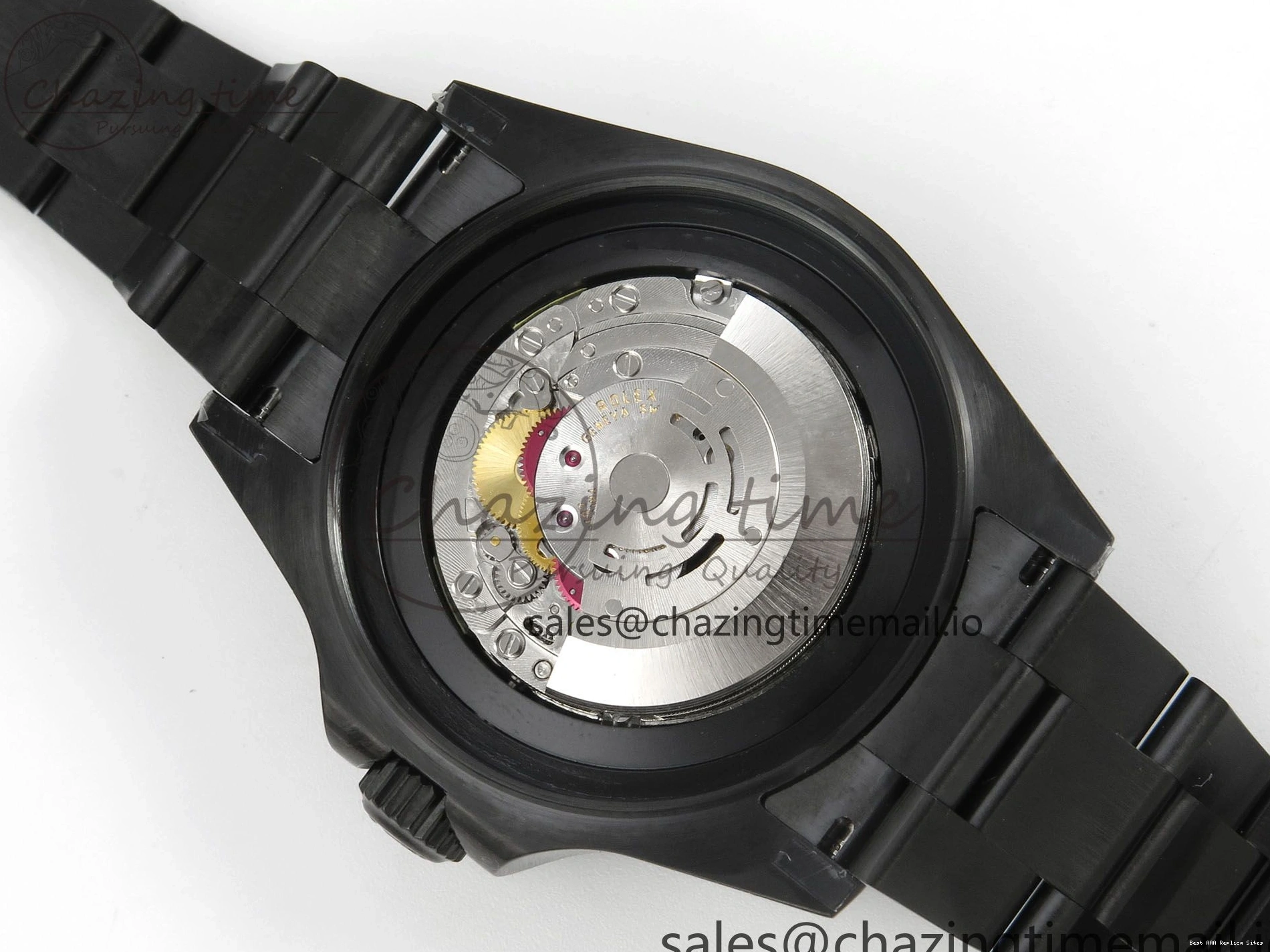 Best AAA Replica Sites Bracelet Ombre Edition 126660 Sea-Dweller 108 DLC Dial Blacken Blue Best 1:1 Durable On SH GMF 1227